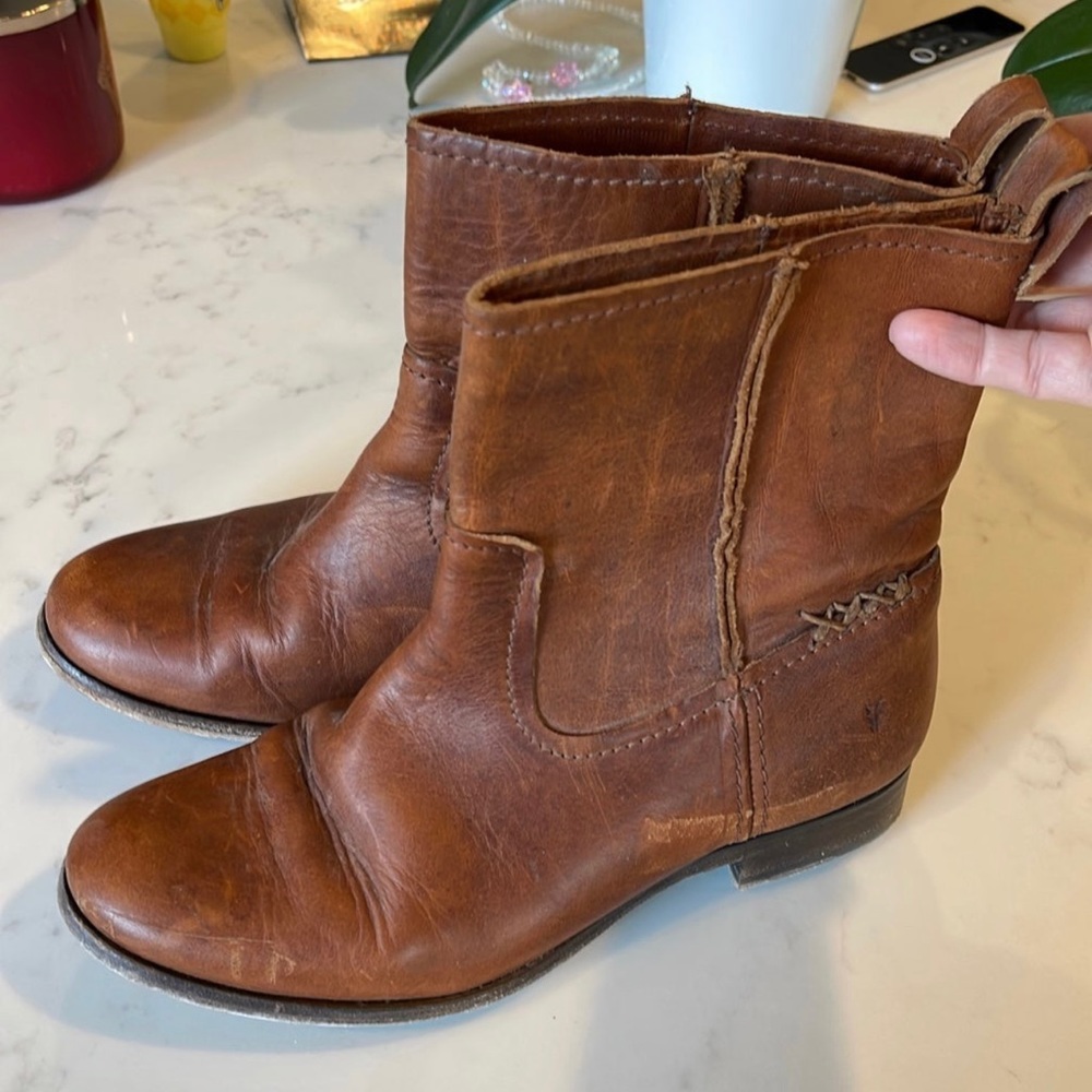 Frye Cara Short Ankle Boots